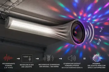 LED-Lautsprecher.