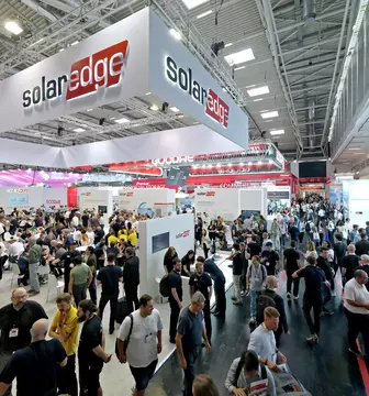 Impression der Messe &quot;The smarter E Europe&quot;