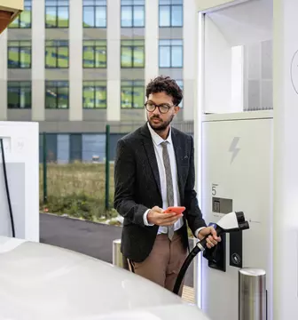 Zahlen an der Ladesäule