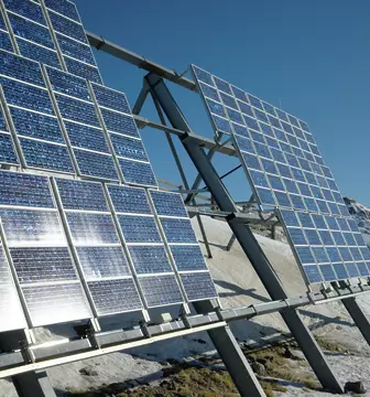 Sonneneinstrahlung auf PV-Module