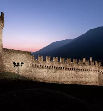 Festungsanlage Fortezza Bellinzona.