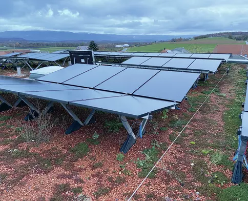 PV-Anlage im grünen