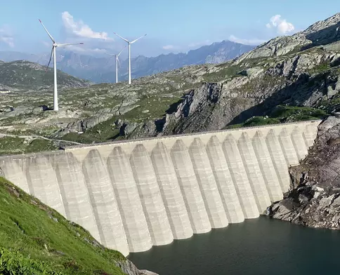 Lago di Lucendro beim Gotthardpass