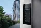 Videosprechanlage und modernes Haus