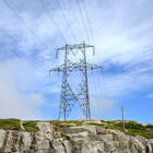 Stromleitungsmasten