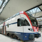 S-Bahn-Zug im Depot der SBB.