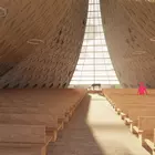 Rendering von Kirchenbeleuchtung