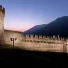 Festungsanlage Fortezza Bellinzona.