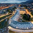 Swatch-Gebäude von oben