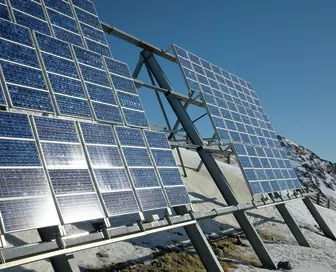 Sonneneinstrahlung auf PV-Module